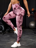 Seamless High Waist Tie Dye Yoga Pants - 2023 New Jack's Clearance