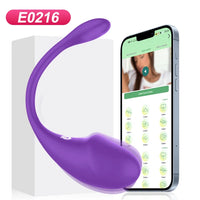 Wireless Vibration Love Egg Vibrator Vaginal G Spot Vibrating Stimulator Wearable Bluetooth APP Control Sex Toys For Adult Women