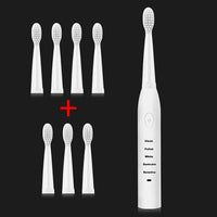 Powerful Ultrasonic Electric Toothbrush - USB Charge - Rechargeable Tooth Brush - Electronic Whitening Teeth Brush"