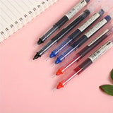 10Pcs/set High Quality Needle Type Gel Pens Straight Liquid Ballpoint Pen Kawaii Stationery School Office Supplies Writing