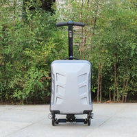 New Travel Skateboard suitcase,scooter trolley case,children's student carry on luggage with wheels Lazy rolling luggage box