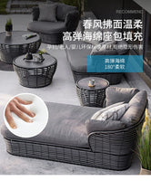 Rattan Garden Furniture Outdoor Sets Unique Modern Home Furniture Coffee Sets Outdoor Lounge High Quality Moveis Jardim Chairs