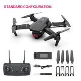 Pro WiFi FPV Drone 4K Camera Wide Angle HD Height Hold