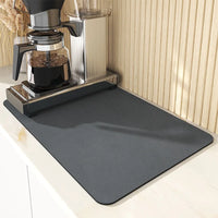 Super Absorbent Large Kitchen Absorbent Mat Antiskid Draining Coffee Dish Drying Mat Quick Dry Bathroom Drain Pad Tableware Mat