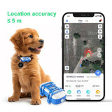 Dog Cat Tracker Smart Light Sound Search Lost Finder Waterproof Tracking Device for Pets with Free Trial