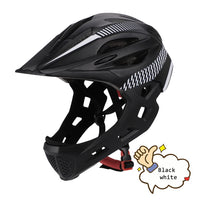 Outdoor Sports Children's Full Face Helmet Balance Bike Scooter Bike Riding Helmet Children's Helmet With Light And Insect Net