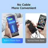 KUULAA Mini Power Bank 4500mAh - Portable Charger for iPhone 14/13/12/11 Pro Max & Samsung/Xiaomi