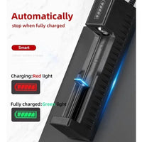 1 / 2 / 4 Slots Dual 18650 Lithium Battery Charger for 18650 14650 Charging 4.2 / 3.7 V Rechargeable Battery Charger