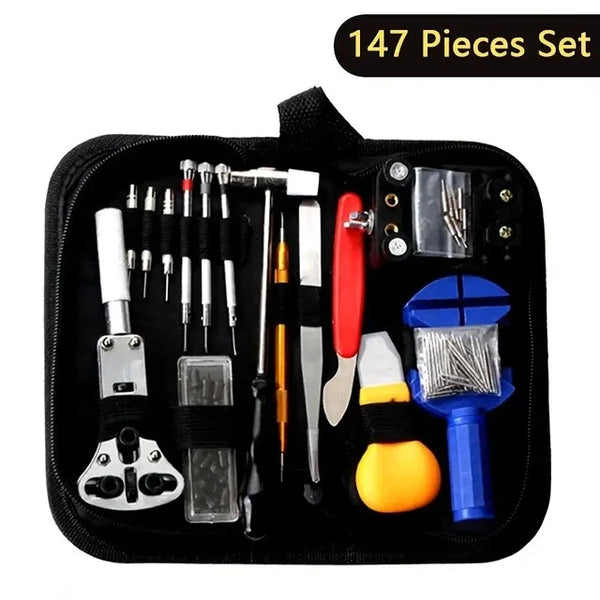 147pcs Watch Repair Tool Set Repair Disassembly Clock Repair