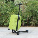 New Travel Skateboard suitcase,scooter trolley case,children's student carry on luggage with wheels Lazy rolling luggage box