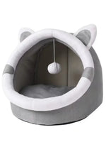 Cat Nest House for Cats Cave Cat Bed Kennel Cats Four Seasons Universal Semi-Closed Cute and Comfortable Cat Nest  Kittens Cave