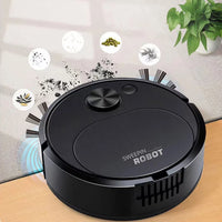 USB Sweeping Robot Vacuum Cleaner Mopping 3 In 1 Smart Wireless 1500Pa Dragging Cleaning Sweep Floor for Home Office