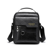 WEIXIER Men Crossbody Bag Shoulder Bags Vintage Men Handbags Large Capacity PU Leather Bag For Man Messenger Bags Tote Bag - Jack's Clearance