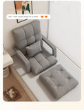 Lazy Sofa Bedroom Bay Window Folding Sofa Bed Can Lie Down and Sit on A Single Sofa Office Rest Sofa Chair