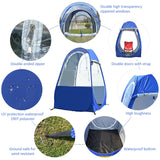 Winter Fishing UV Spectator Pop Up Tent Single 1 Person Automatic Watching Game Awning Rain Proof Shelter Camping Outdoor Car