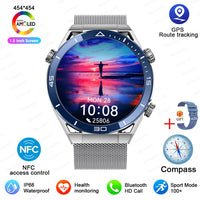 2023 New NFC ECG+PPG Bluetooth Call Smartwatch GPS Tracker Motion Bracelet Fitness For Huawei Watches Ultimate Smart Watch Men