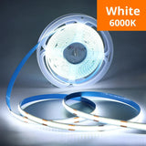 LED Light Strip USB Touch Sensor 5V COB Diode Tape Dimmer Backlight DIY High Density Linear Lightings Lamp Ribbon For Home Decor