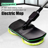 1 Set Rechargeable Cordless Rotary Electric Mop Floor Home Cleaner Wireless Scrubber Polisher 360 Spin Household Cleaning Tools