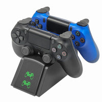 PS4 Controller Fast Charging Dock Station Dual Charger Stand with Status Indicator for Play Station 4/PS4 Slim/PS4 Pro