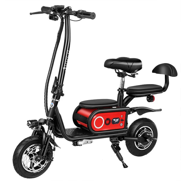 Adult Electric Folding Scooter Mini City Scooter Super Portable Lithium Battery Bicycle