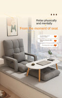 Lazy Sofa Bedroom Bay Window Folding Sofa Bed Can Lie Down and Sit on A Single Sofa Office Rest Sofa Chair