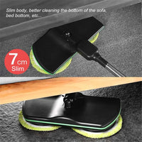 1 Set Rechargeable Cordless Rotary Electric Mop Floor Home Cleaner Wireless Scrubber Polisher 360 Spin Household Cleaning Tools