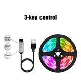 WIFI 5050 RGB Bluetooth Led Strip Lights 1M-30M 5V USB led strip TV BackLight Room Decoration Led Tape Diode Flexible Ribbon Jack's Clearance