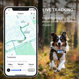 Dog Cat Tracker Smart Light Sound Search Lost Finder Waterproof Tracking Device for Pets with Free Trial