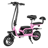 Adult Electric Folding Scooter Mini City Scooter Super Portable Lithium Battery Bicycle