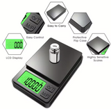 Precision Pocket Scale 1000g X 0.1g - Digital Gram, Food, Jewelry, Ounces/Grains Scale with Backlit LCD - Mini Scale for Travel