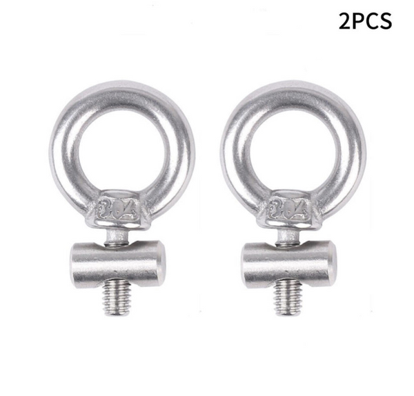 2/4/6/8pcs Stainless Steel Awning Rail Stoppers 6mm Stops Motorhome Campervan Caravan Awning Rail Tarpaulin Stoppers