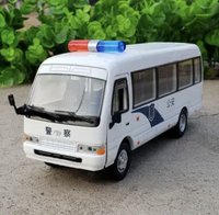 1:32 Toyota Coaster Diecast Bus Model - Alloy Toy Vehicle for Gifts