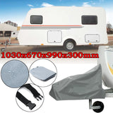 103x30x67cm Gray Green Black Caravan Hitch Cover Waterproof Dustproof Trailer Tow Ball Coupling Lock Cover For RV