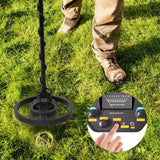 MD-4080 High Sensitivity Underground Metal Detector With 7.8" Waterproof Search Coil All Metal & Disc Mode Pinpoint Function