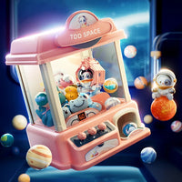 Doll Machine - Coin Operated Play Game - Mini Claw Catch Toy Machines - Dolls Maquina Dulces - Children Interactive Toys - Birthday Gifts