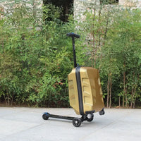 New Travel Skateboard suitcase,scooter trolley case,children's student carry on luggage with wheels Lazy rolling luggage box