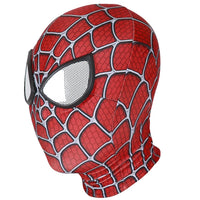 Spiderman 3D Mask for Superhero Cosplay Costume