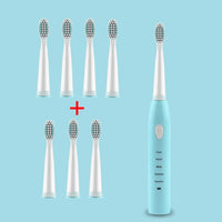 Powerful Ultrasonic Electric Toothbrush - USB Charge - Rechargeable Tooth Brush - Electronic Whitening Teeth Brush"