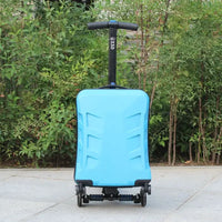 New Travel Skateboard suitcase,scooter trolley case,children's student carry on luggage with wheels Lazy rolling luggage box