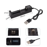 1 / 2 / 4 Slots Dual 18650 Lithium Battery Charger for 18650 14650 Charging 4.2 / 3.7 V Rechargeable Battery Charger