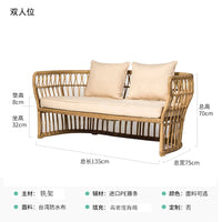 Rattan Garden Furniture Outdoor Sets Unique Modern Home Furniture Coffee Sets Outdoor Lounge High Quality Moveis Jardim Chairs