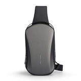 MarkRyden The Ratio Arc Mini:  Hard-shell Waterproof Daily Crossbody Bag USB Port