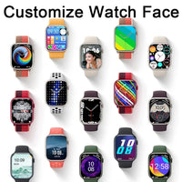 Smart Watch Wireless Charging Smartwatch Bluetooth Calls Watches Men Women Fitness Bracelet Custom Watch Face For Apple Phone