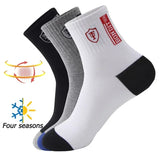 10pairs Breathable Cotton Sports Stockings Men Bamboo Fiber Autumn and Winter Men Socks Sweat Absorption Deodorant Business Sox