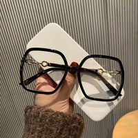 Oversized Square Eyeglasses Woman Men 2022 New Blue Light-blocking Male Female Eyewear Trendy Glasses for Reading 1PCS Jack's Clearance