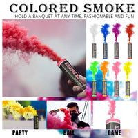 Colorful Effect Smoke Tube Bottle Studio Car Photography Toy Wedding Halloween Spray-supplies Bomb Smoke-stick-props Party Spray Jack's Clearance