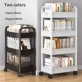 Movable Storage Rack, Snack Rack, Shelf, Newspaper and Book Rack, Bathroom Storage Rack, Waterproof Storage Rack.