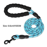 Reflective Dog Belt Pet Reflective Silk Traction Rope Reflective Nylon Suture at Night Dog Walking Rope Jack's Clearance