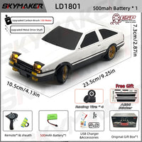 Skymaker AE86 RX-7 1:18 RC Drift Car – Remote-Controlled Racing