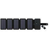 Portable Foldable Solar Charging Panel - 5V 2.1A USB Output, High Power, Camping Tool